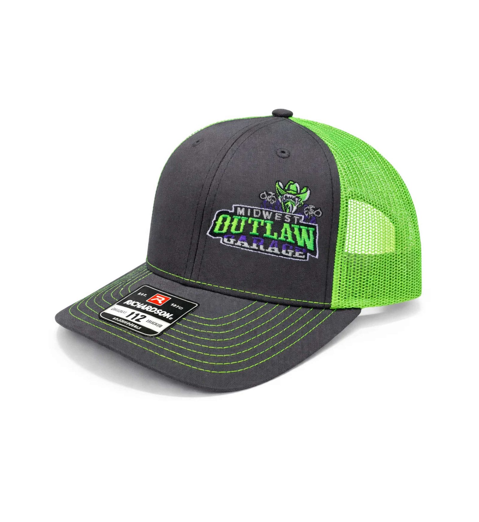 Frame 6 Green Hat - Image 1