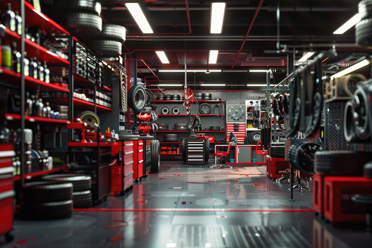 Auto repair shop